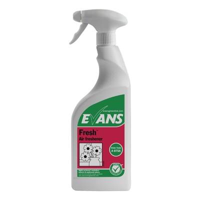 Evans A075 Fresh Air Freshener, 750ml Odour Neutralliser, Wild berry