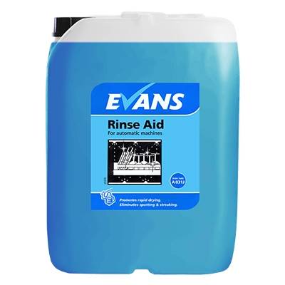 Evans A031 Rinse Aid (Higher Strength) 20 Litres