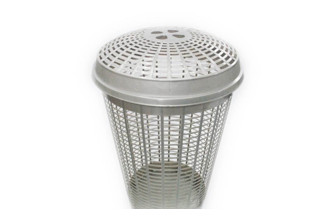 TML Ali Baba Laundry Basket Silver