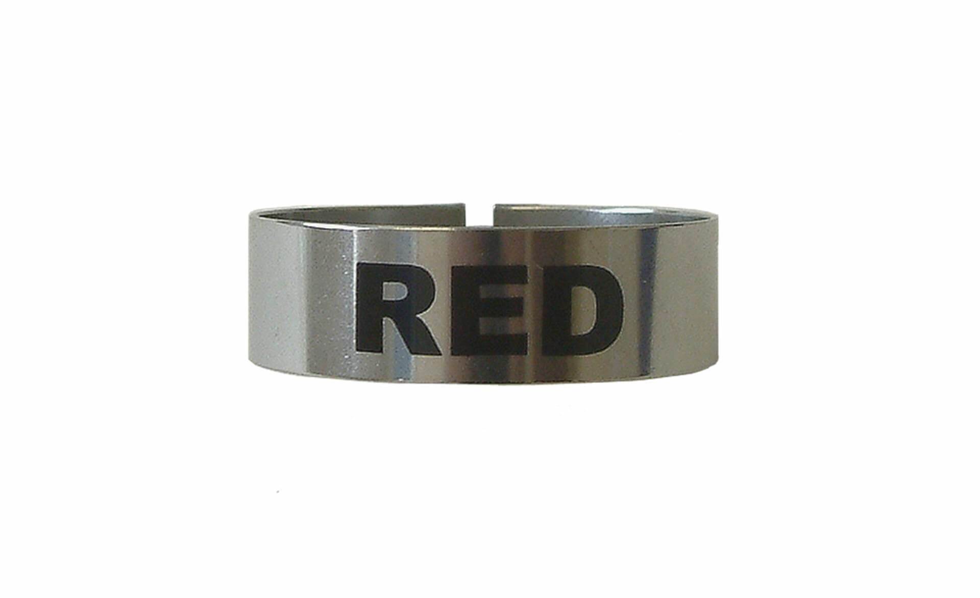 BEAUMONT IDENTI-CLIP RED BAR-3151RED
