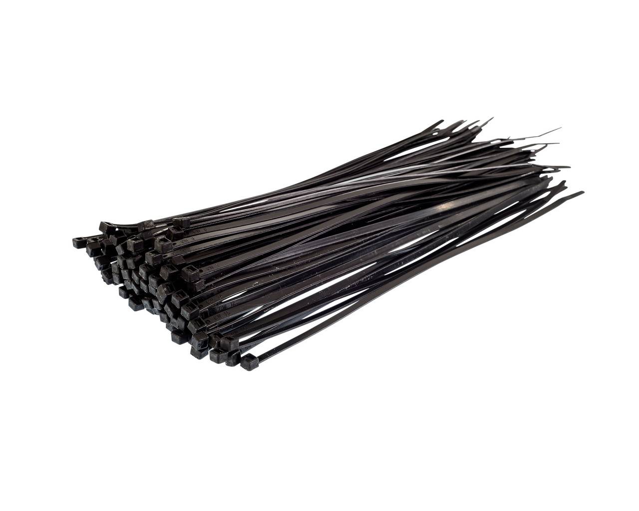 Black Cable Ties 300mm x 7.6mm (x100)