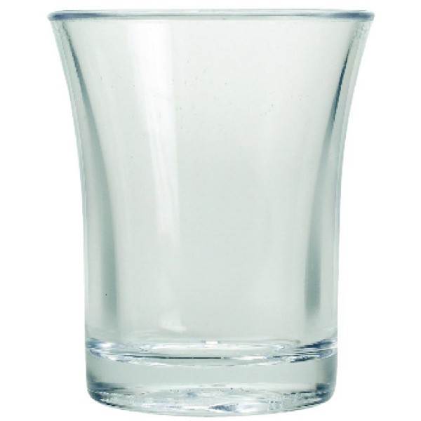 Polycarbonate Shot Glasses 25ml (x100)