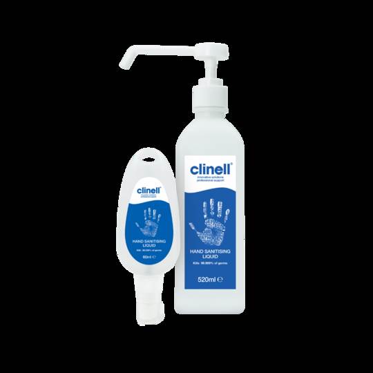Clinell Hand Sanitiser 520ml Bottle