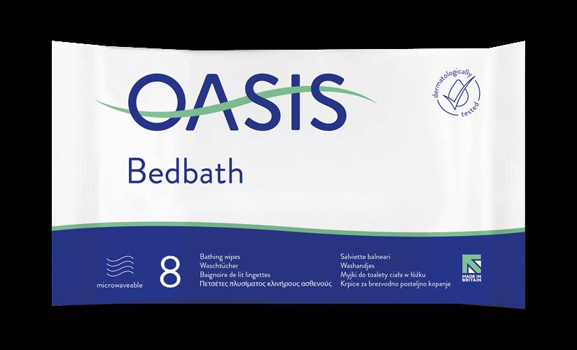 Contiwipes Oasis Scented Bedbath Wipes, 30x 8 wipes, RSC912