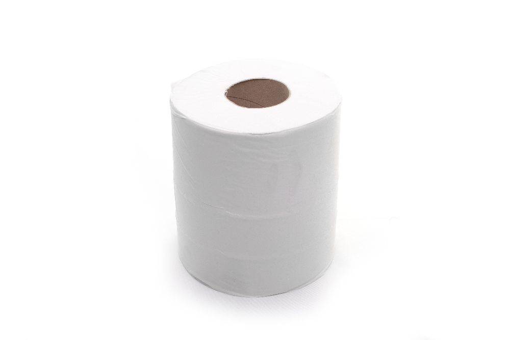 CWH375S White Centrefeed Wiping Rolls, White, 150m rolls, 2 ply, 6 per pack