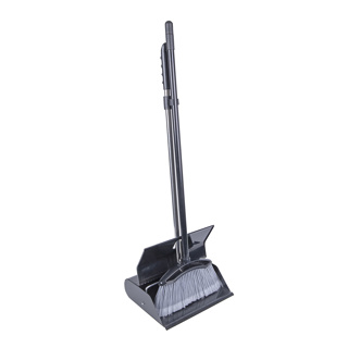 Robert Scott Lobby Dustpan & Brush - Black