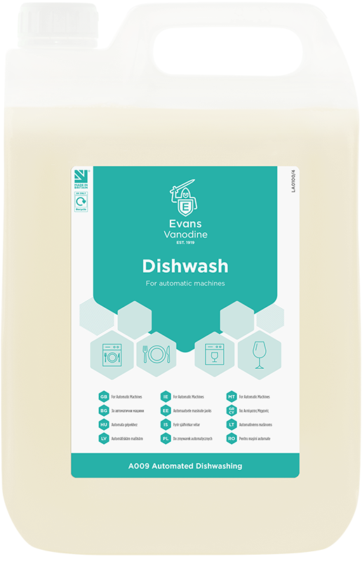 Evans A137 Dishwash Detergent Extra2x5 litre