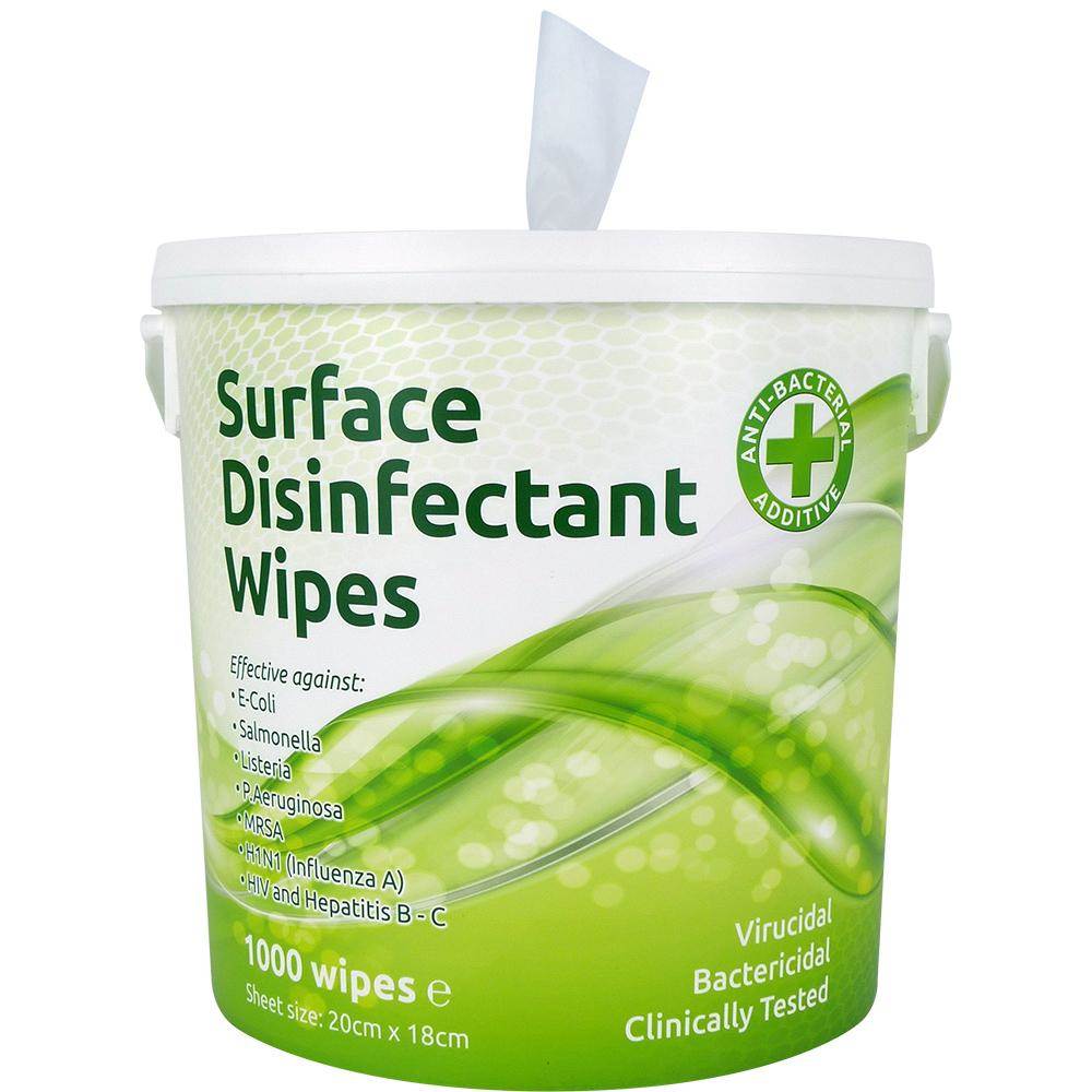 Ecotech Surface Disinfectant Wipes - 1000 Sheets (EBSD1000)