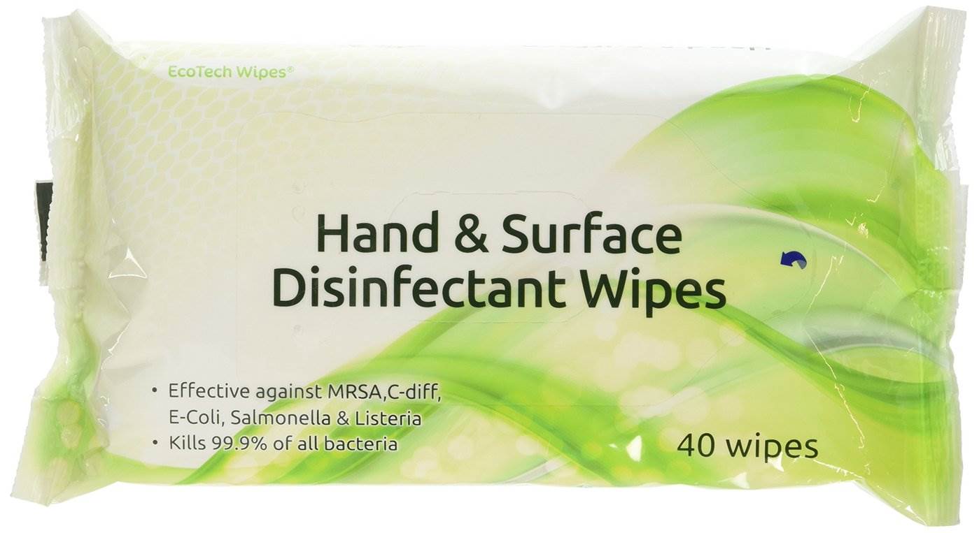 Ecotech FPHSD40 Hand and Surface Sanitizing Wipes x40