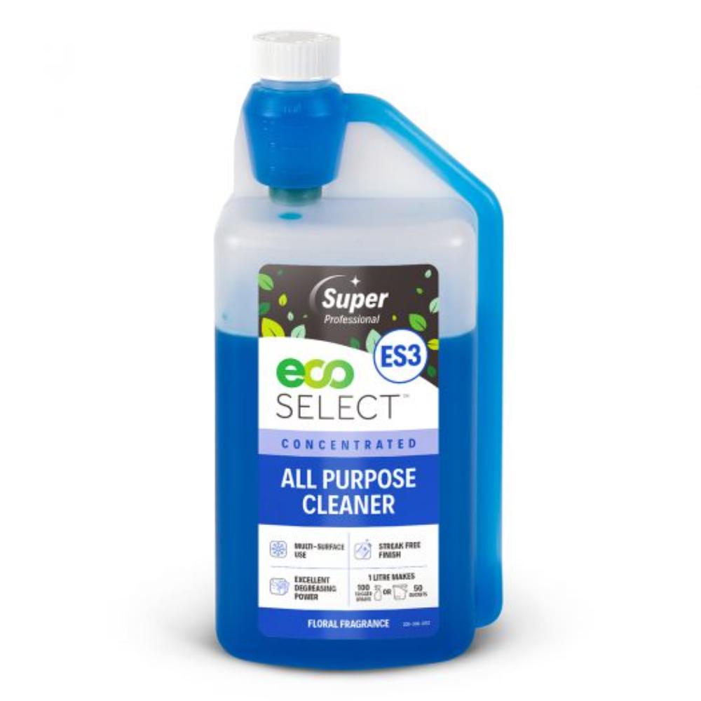 Mirius ES3 EcoSelect Concentrated All Purpose And Glass Cleaner 1 Litre