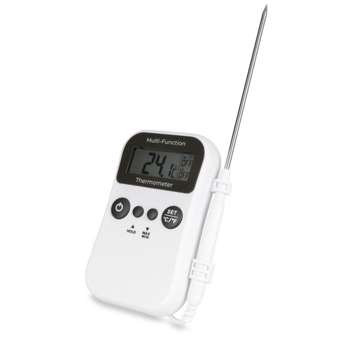 ETI Multi-Function Thermometer - White (ETI-810-927)