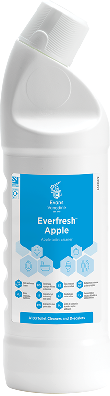 Evans Everfresh Apple Toilet Cleaner - 1 Litre (A103EEV)