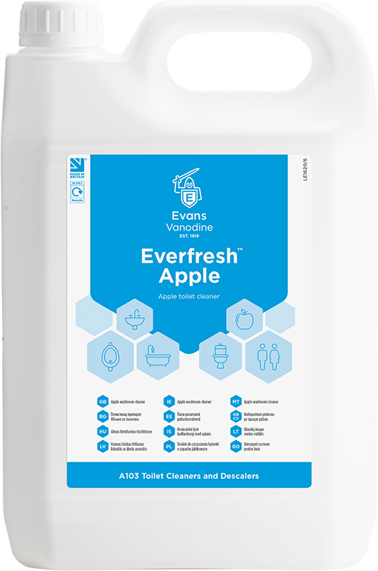 Evans Everfresh Apple Toilet Cleaner - 5 Litre (A103EEV2)