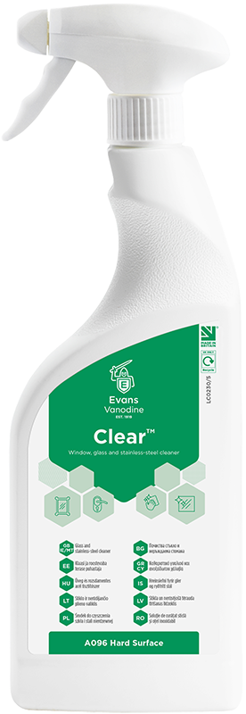 Evans A096 Clear Window Cleaner – RTU 750ML (A096AEV)