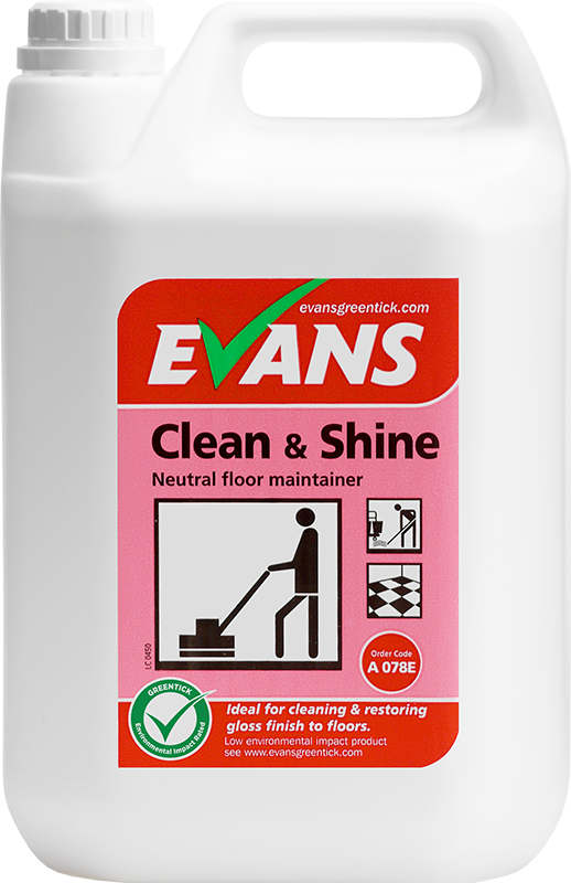 Evans A078 Clean & Shine Floor Maintainer5 litre