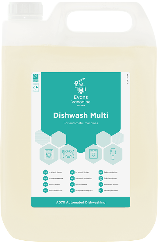 EV A070 DishWash Detergent Multi 5 litre
