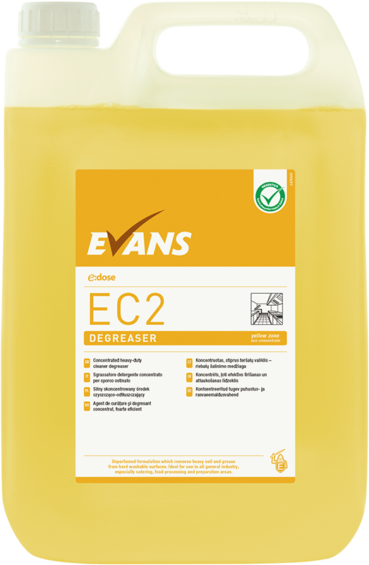 Evans A107 EC2 Degreaser - 5 Litre Refill (A107EEV2)