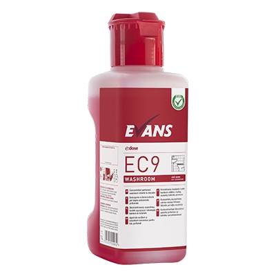 Evans EC9 A057 Washroom Cleaner Descaler Concentrate, 1 litre