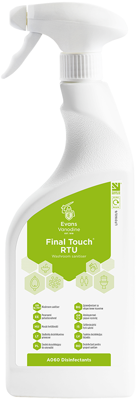 Evans Final Touch Washroom Sanitiser - 750ML (A060AEV)