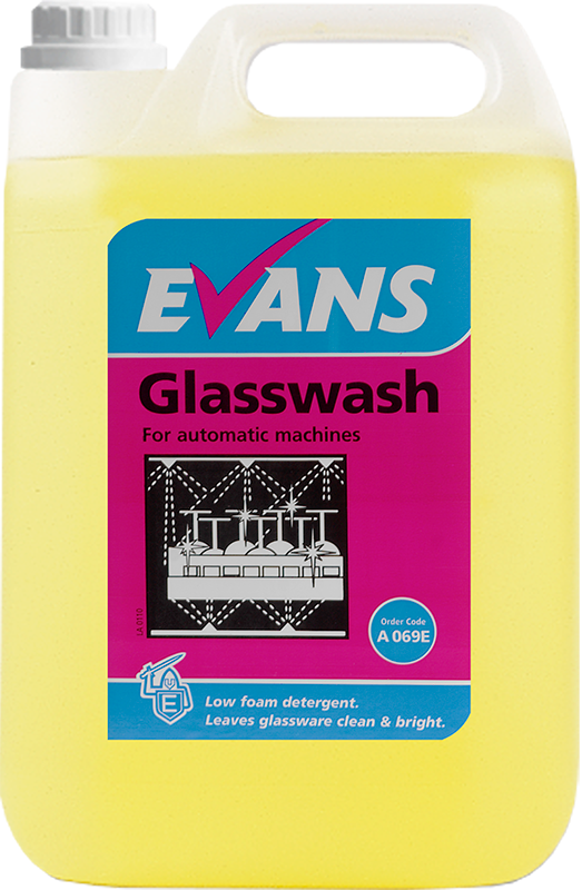 Evans A069 Glasswash For Machines5 Litres