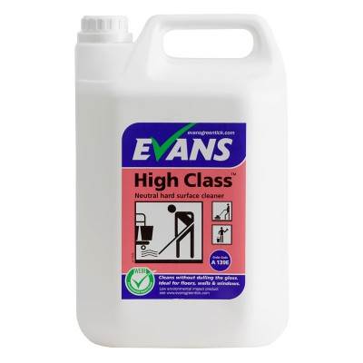Evans A139 Highclass 5 litre, Neutral Hard Surface Cleaner
