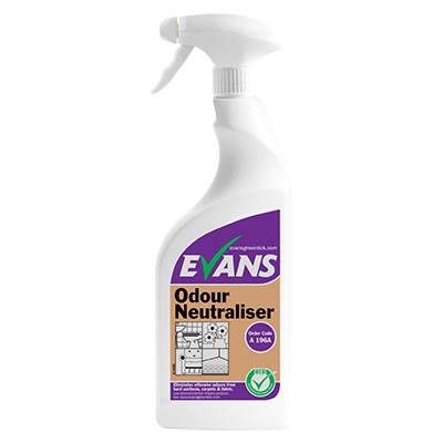 Evans A196 Odour Neutraliser Spray 750ml Triggers