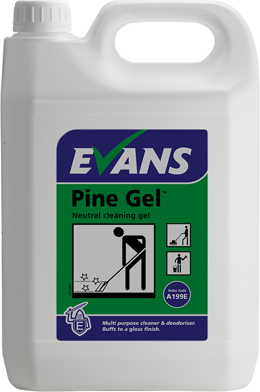 Evans A199 Pine Floor Cleaning Gel5 Litre