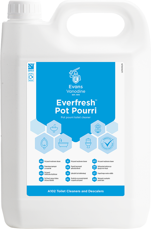 Evans Everfresh Pot Pourri Toilet Cleaner - 5 Litre (A102EEV2)