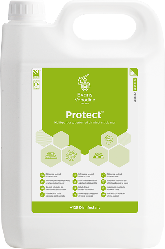 Evans Protect Disinfectant Cleaner - 5 Litre (A125EEV2)