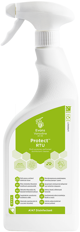 Evans Protect RTU Disinfectant Cleaner - 750ML (A147AEV)