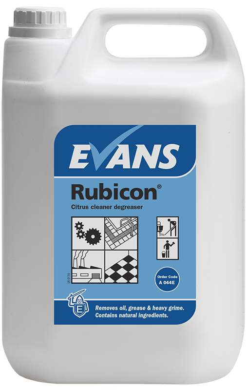 Evans A044 Rubicon Oil & Grease Remover5 Litres, Citrus Cleaner Degreaser