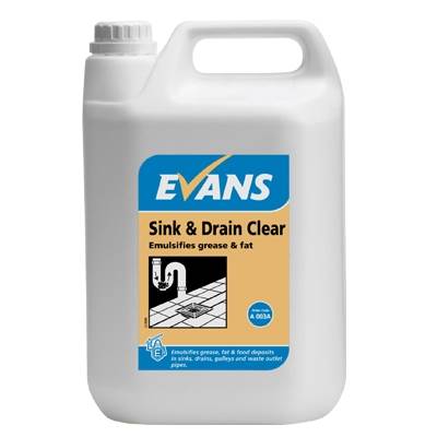 Evans A003 Sink & Drain Cleaner 2.5 litres