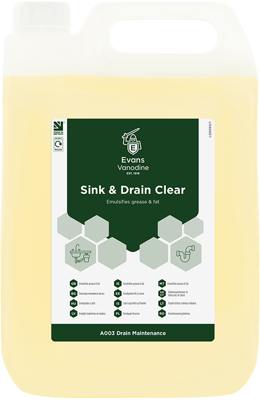 Evans Sink & Drain Cleaner - 5 Litre (A003EEV2)