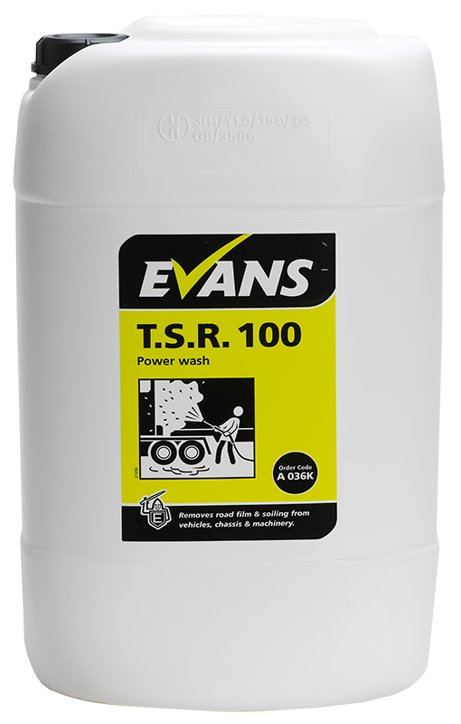 Evans T.S.R 100 Vehicle Cleaner - 25 Litre (A036KEV)