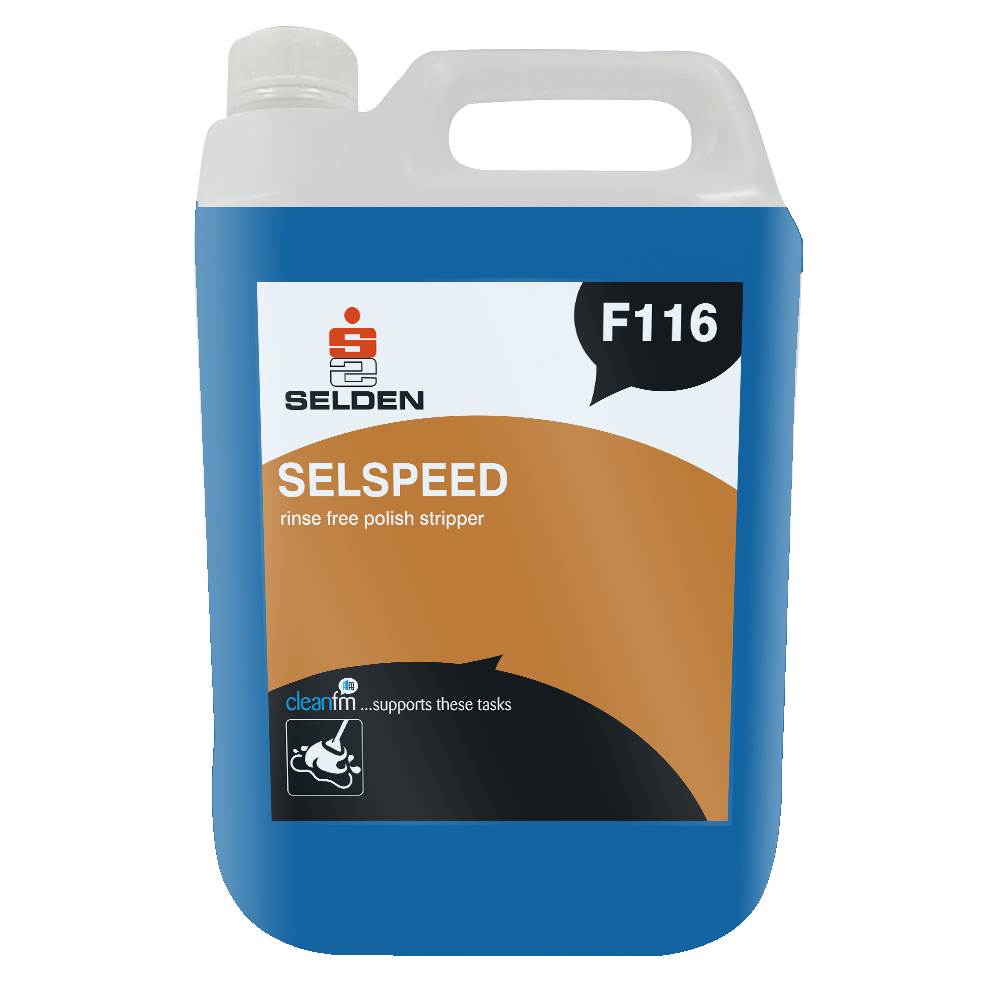 SL F116 Selden Selspeed Rinse Free Floor Stripper 5 litre