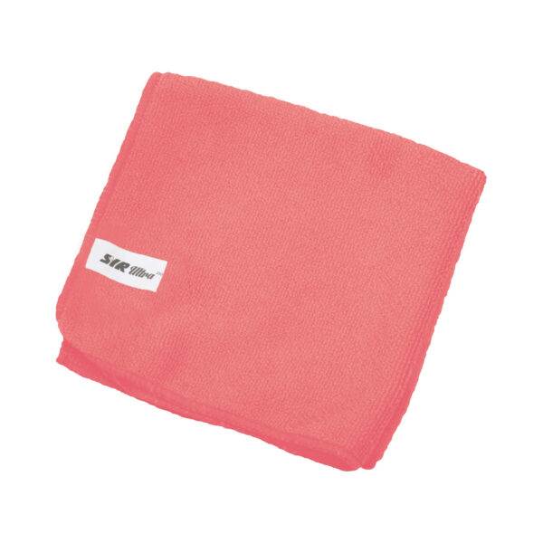 10x Microfibre cleaning wiping cloths, RED 992641R