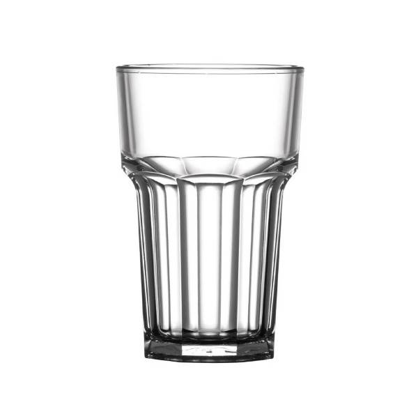 BBP POLYCARBONATE HIBALL GLASSES - 1/2 PINTPACK OF 36U407