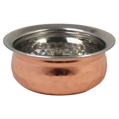 St/Steel Copper Handi Dishes 13cm