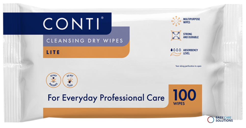 Conti Lite Wipes, Case 32x100LARGE, 300x280mm